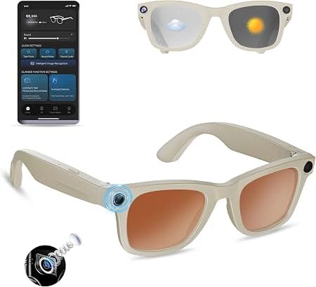 AI Smart Glasses Pro – Smart Camera &amp; Wireless Audio Eyewear