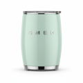 SMEG stainless steel vacuum insulated tumbler mug on white background