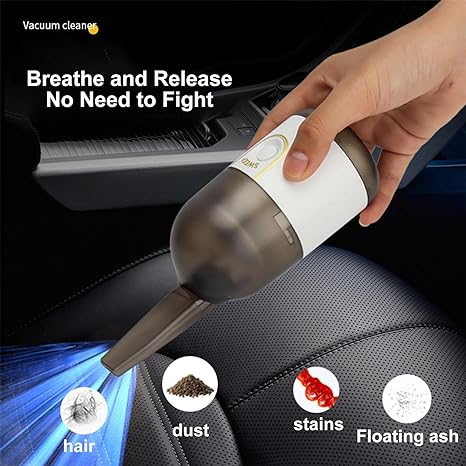 Mini Duster Vacuum Cleaner – 2-in-1 Portable Cleaning Tool