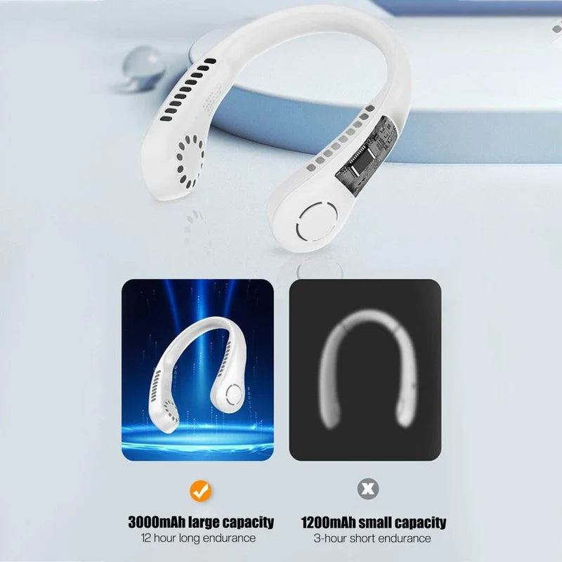 Vaneless Pro™ – 360° Bladeless Neck Fan